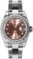 Product Image: Rolex Lady-Datejust 26 179174-PNKDO Pink Diamond Fluted White Gold Stainless Steel Oyster - BRAND NEW