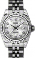 Product Image: Rolex Lady-Datejust 26 179174-SLVJDJ Silver Jubilee Diamond Fluted White Gold Stainless Steel Jubilee - BRAND NEW