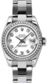 Product Image: Rolex Lady-Datejust 26 179384-WHTDO White Diamond Diamond Bezel Stainless Steel Oyster - BRAND NEW