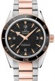 Product Image: Omega Seamaster 300 Master Co-Axial Chronometer 41mm Steel/Sedna Gold Black Dial Bracelet 233.20.41.21.01.001 - BRAND NEW