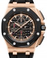 Product Image: Audemars Piguet Royal Oak Offshore Chronograph Rose Gold Ceramic 44mm Black - 26401RO.OO.A002CA.02  - BRAND NEW