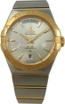 Product Image: OMEGA 123.20.38.22.02.002 CONSTELLATION CO-AXIAL DAY-DATE 38mm STEEL ON YELLOW GOLD BRAND NEW