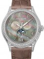 Product Image: Patek Philippe 4948G-001 Complications Ladies Annual Calendar Moon Phase 38mm Black Tahitian Mother of Pearl Arabic White Gold Diamond Set Leather Automatic BRAND NEW