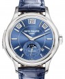 Product Image: Patek Philippe Grand Complications Minute Repeater Tourbillon Perpetual Calendar White Gold Blue Dial - 5207G-001 - BRAND NEW