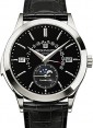 Product Image: Patek Philippe 5216P-001 Grand Complications Perpetual Calendar Day Month Moon Phase 39.5mm Black Index Platinum Leather Manual BRAND NEW