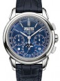 Product Image: Patek Philippe 5270G-019 Grand Complications Perpetual Calendar Day Month Moon Phase 41mm Blue Index White Gold Leather Manual 