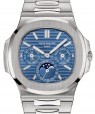 Product Image: Patek Philippe Nautilus Perpetual Calendar Automatic White Gold 40mm Blue Dial White Gold Bracelet 5740/1G-001 - PRE-OWNED