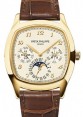 Product Image: Patek Philippe Grand Complications Perpetual Calendar Day-Date Moon Phase Cream Arabic Yellow Gold Leather 37 × 44.6mm 5940J-001 - BRAND NEW