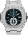 Product Image: Patek Philippe Nautilus Chronograph Stainless Steel Blue Dial 5980/1A-001 