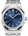 Product Image: Audemars Piguet Royal Oak 41mm White Gold Blue Dial 15503BC.OO.1220BC.01 - BRAND NEW