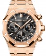 Product Image: Audemars Piguet Royal Oak Chronograph 41mm Rose Gold Black Dial 26240OR.OO.1320OR.06 - BRAND NEW