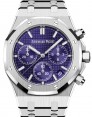 Product Image: Audemars Piguet Royal Oak Chronograph 41mm White Gold Purple Dial 26240BC.OO.1320BC.01 - BRAND NEW