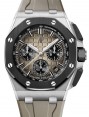 Product Image: Audemars Piguet Royal Oak Offshore Chronograph 43mm Stainless Steel Ceramic Taupe Brown Dial 26420SO.OO.A600CA.01 - BRAND NEW