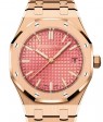 Product Image: Audemars Piguet Royal Oak Self Winding 34mm Pink Rose Gold Pink Dial 77450OR.OO.1361OR.01 - BRAND NEW