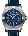 Product Image: Breitling Avenger Automatic GMT 45 Stainless Steel Leather Strap A32395101C1X1 - BRAND NEW