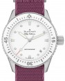 Product Image: Blancpain Fifty Fathoms Bathyscaphe Ladies Watch Steel 38mm White Dial NATO Strap 5100 1127 NAVA - BRAND NEW