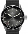 Product Image: Blancpain Fifty Fathoms Bathyscaphe Steel 43mm Black Dial NATO Strap 5000 1110 NABA - BRAND NEW