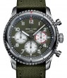 Product Image: Breitling Aviator 8 B01 Chronograph 43 Curtis Warhawk Stainless Steel 43mm Green Dial Military Strap AB01192A1L1X1 - BRAND NEW