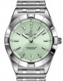 Product Image: Breitling Chronomat 32 Stainless Steel Mint Green Diamond Dial Bracelet A77310101L1A1 - BRAND NEW