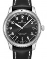 Product Image: Breitling Navitimer 8 Automatic 41 Black Dial Stainless Steel Bezel Leather Strap A17314101.B1X1 - BRAND NEW