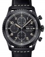 Product Image: Breitling Navitimer 8 Chronograpah 43mm Stainless Steel Black Dial Leather Strap M13314101B1X1 - BRAND NEW