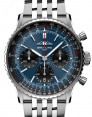 Product Image: Breitling Navitimer B01 Chronograph 41 Stainless Steel Blue Dial AB0139241C1A1 - BRAND NEW