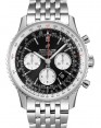 Product Image: Breitling Navitimer B01 Chronograph 43 Stainless Steel 43mm Black Dial Steel Bracelet AB0121211B1A1 - BRAND NEW