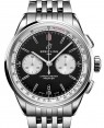 Product Image: Breitling Premier B01 Chronograph 42 Stainless Steel Black Dial AB0118371B1A1 - BRAND NEW