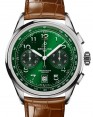Product Image: Breitling Premier B01 Chronograph 42 Stainless Steel Green Dial Leather Strap AB0145371L1P1 - BRAND NEW