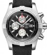 Product Image: Breitling Super Avenger 2 Black Dial Stainless Steel Military Strap 48mm A1337111.BC29 - BRAND NEW