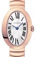 Product Image: Cartier Baignoire Ladies Watch Quartz Mini Rose Gold Silver Dial Rose Gold Bracelet W8000015 - BRAND NEW