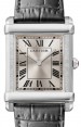 Product Image: Cartier Tank Chinoise Large Manual Winding Platinum Gray Sunray Dial Alligator Leather Strap WGTA0074 - BRAND NEW