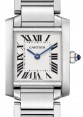 Product Image: Cartier Tank Francaise Ladies Watch Small Quartz Stainless Steel Silver Dial Bracelet W51008Q3 - BRAND NEW