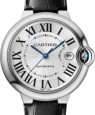 Product Image: Cartier Ballon Bleu de Cartier Automatic Stainless Steel 40mm Silver Dial Alligator Leather Strap WSBB0039 - BRAND NEW