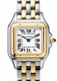 Product Image: Cartier Panthere de Cartier Small Quartz Stainless Steel/Yellow Gold Silver Dial W2PN0013 - BRAND NEW