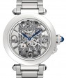 Product Image: Cartier Pasha De Cartier Stainless Steel 41mm Skeleton Dial WHPA0007 - BRAND NEW