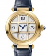 Product Image: Cartier Pasha De Cartier Yellow Gold Removable Grid 41mm Silver Dial WGPA0019 - BRAND NEW