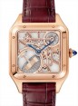 Product Image: Cartier Santos-Dumont Micro-Rotor Skeleton Large Rose Gold WHSA0030 - BRAND NEW