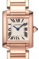 Product Image: Cartier Tank Francaise Ladies Watch Small Quartz Rose Gold Silver Dial Bracelet WGTA0029 - BRAND NEW