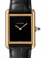 Product Image: Cartier Tank Louis Cartier Large Manual Winding Yellow Gold Black Dial Leather Strap WGTA0091 - BRAND NEW