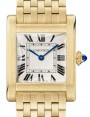Product Image: Cartier Tank Normale Large Yellow Gold Silver Dial WGTA0110 - BRAND NEW