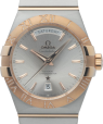 Product Image: Omega Constellation Co-Axial Day-Date 123.25.38.22.02.001 38mm Silver Index Roman Red Gold Stainless Steel BRAND NEW