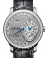 Product Image: F.P.Journe Octa Calendrier Platinum 40mm Silver Dial Leather Strap - BRAND NEW