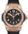 Product Image: Hublot Big Bang 3-Hands One Click King Gold Diamonds 33mm 485.OX.1180.RX.1204 - BRAND NEW