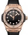 Product Image: Hublot Big Bang 3-Hands One Click King Gold Diamonds 33mm 485.OX.1280.RX.1204 - BRAND NEW