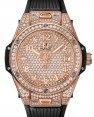 Product Image: Hublot Big Bang 3-Hands One Click King Gold Full Pave 39mm 465.OX.9010.RX.1604 - BRAND NEW