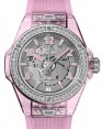 Product Image: Hublot Big Bang 3-Hands One Click Pink Sapphire Diamonds 39mm 465.JP.4802.RT.1204 - BRAND NEW