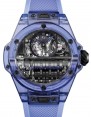 Product Image: Hublot Big Bang Complications MP-11 Power Reserve 14 Days Blue Sapphire Limited Edition 45mm Blue Sapphire Crystal Skeleton Sapphire Crystal Dial Rubber Strap 911.JL.0119.RX - BRAND NEW