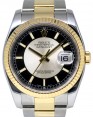 Product Image: Rolex Datejust 36 116233-BKSSFO Black and Silver Index 