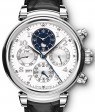 Product Image: IWC Da Vinci Perpetual Calendar Chronograph IW392104 Silver Arabic Platinum Leather 43mm - BRAND NEW